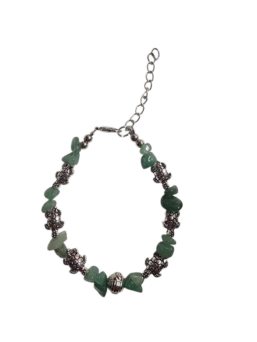 (5)Green Aventurine -handmade by me bracelet